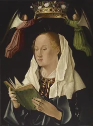 La Vergine Maria che legge, c.1460-62